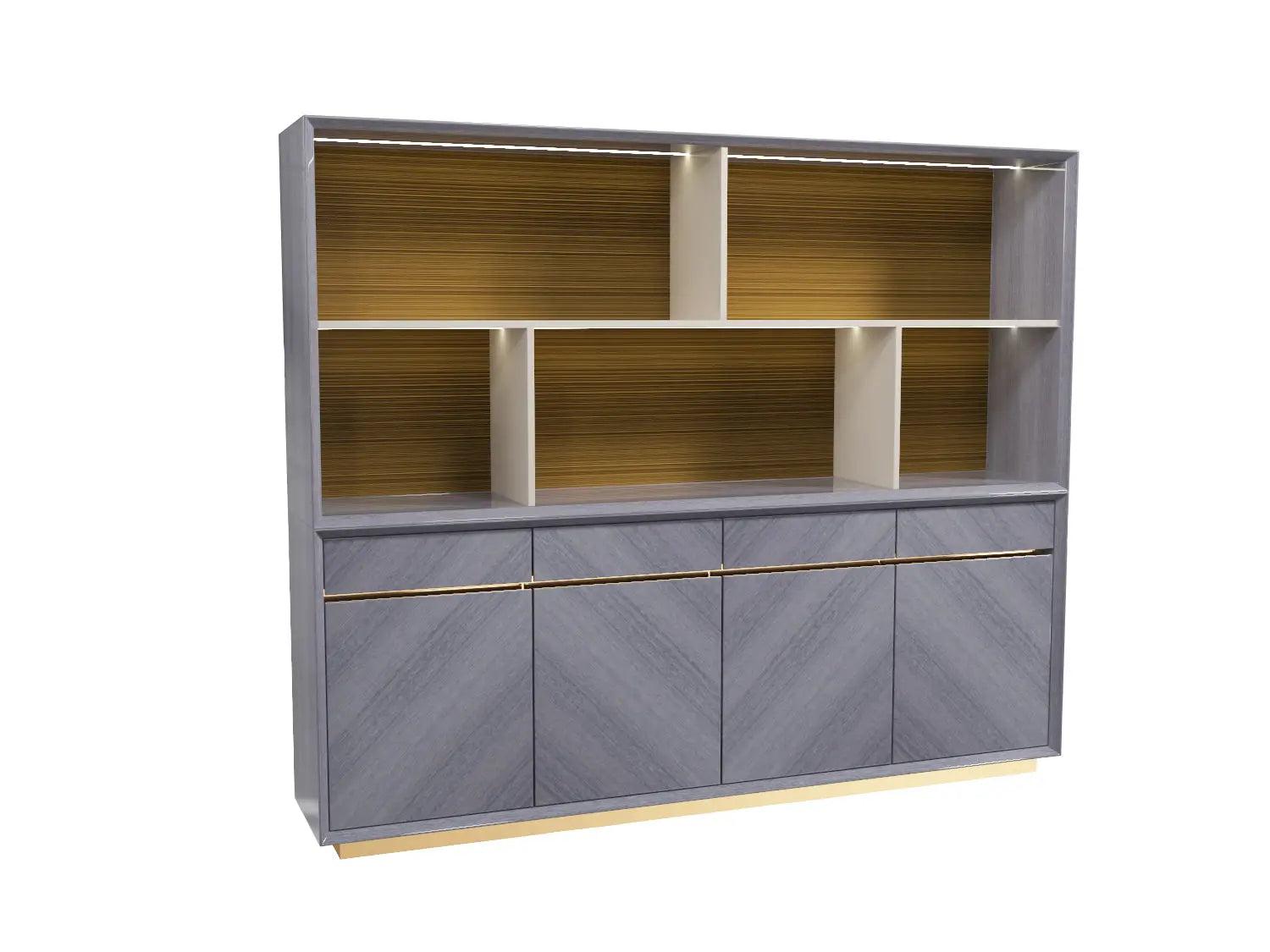 WH302S26 Bookcase desk W