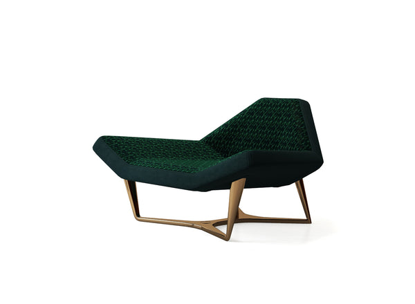 Creative Design Dark Green Leisure Chair with Metal Feet for Stylish LivingRooms WH310SF11 lounge chair