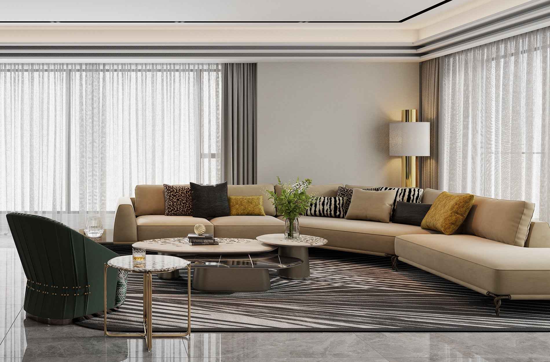 WH303H2B-3 Coffee Table Tea table Coner table