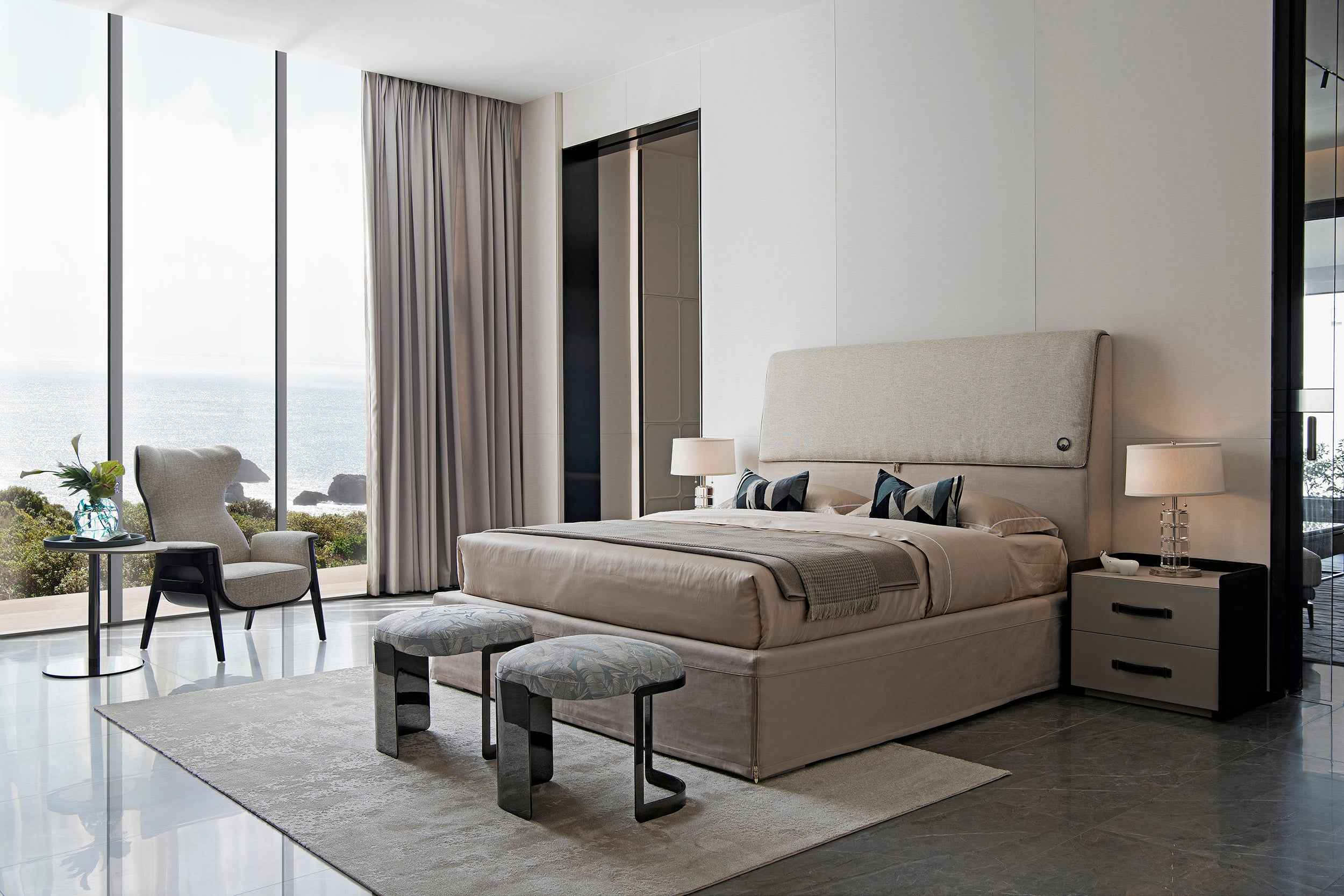 Contemporary Lounge Chair: Modern Comfort for Your Stylish Relaxation WH301SF11B lounge chair