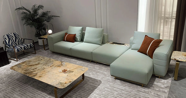 WH309SF3R SOFA THE MODERATE BRIGHTNESS OF THE MINT GREEN - DETAILS W