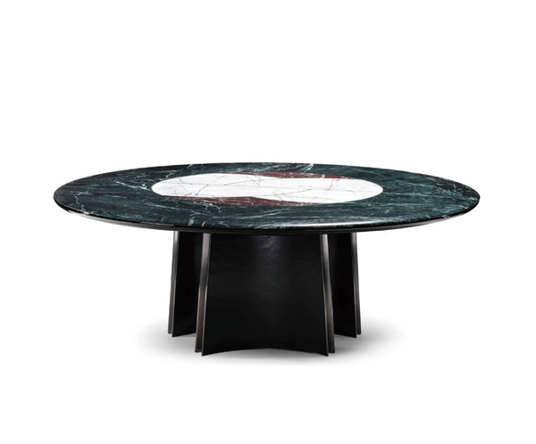 Gather Around Our Stunning Marble Round Table for Memorable Meals W010D1B Bentley Dining table  type B