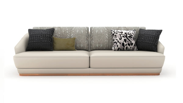 Italian style modern leather sofa WH312SF3 sofa