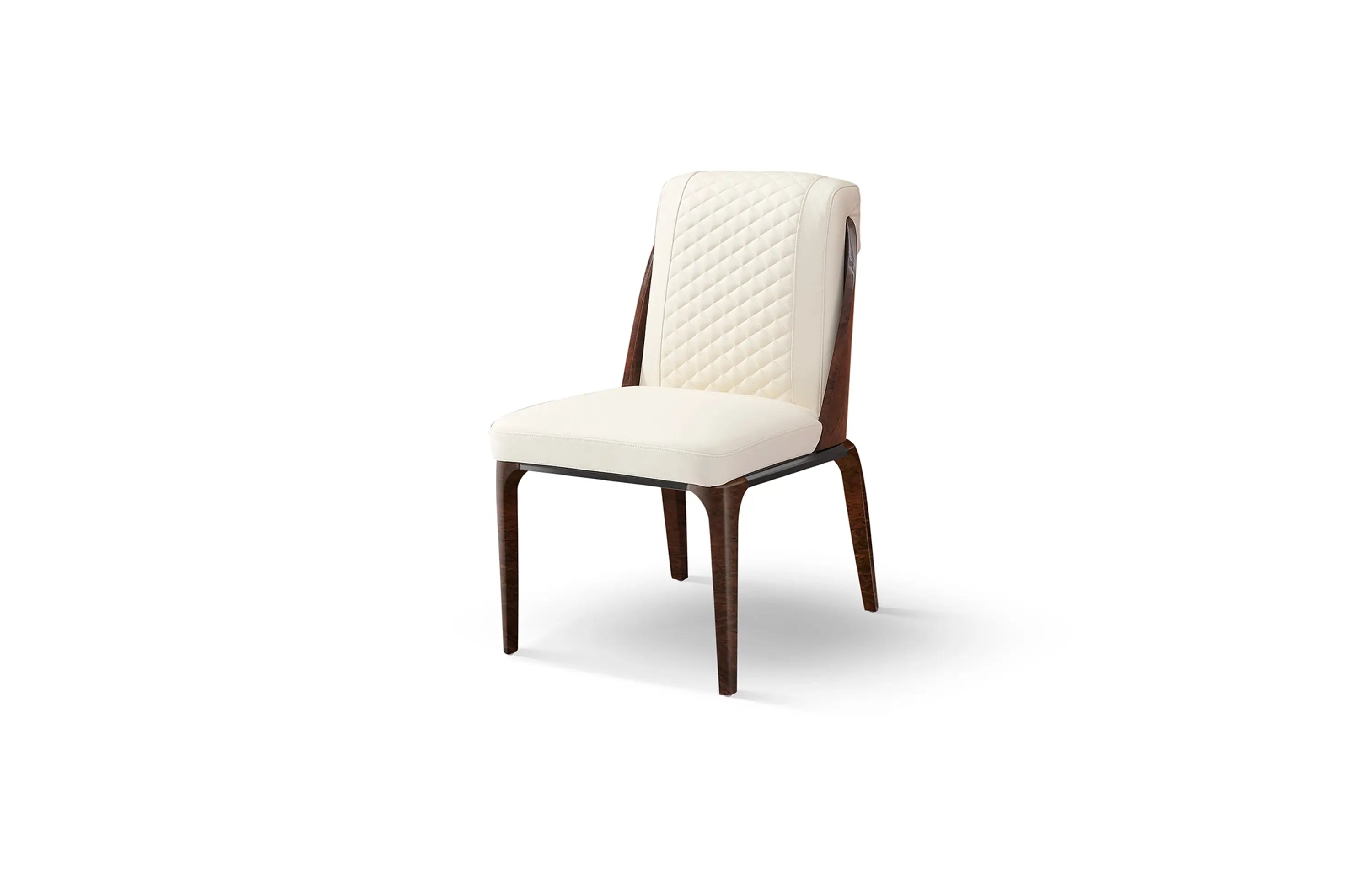 White Upholstered Dining Chair - Modern Style and Luxurious Comfort W006D6 Bentley dining chair，mahjong chair W