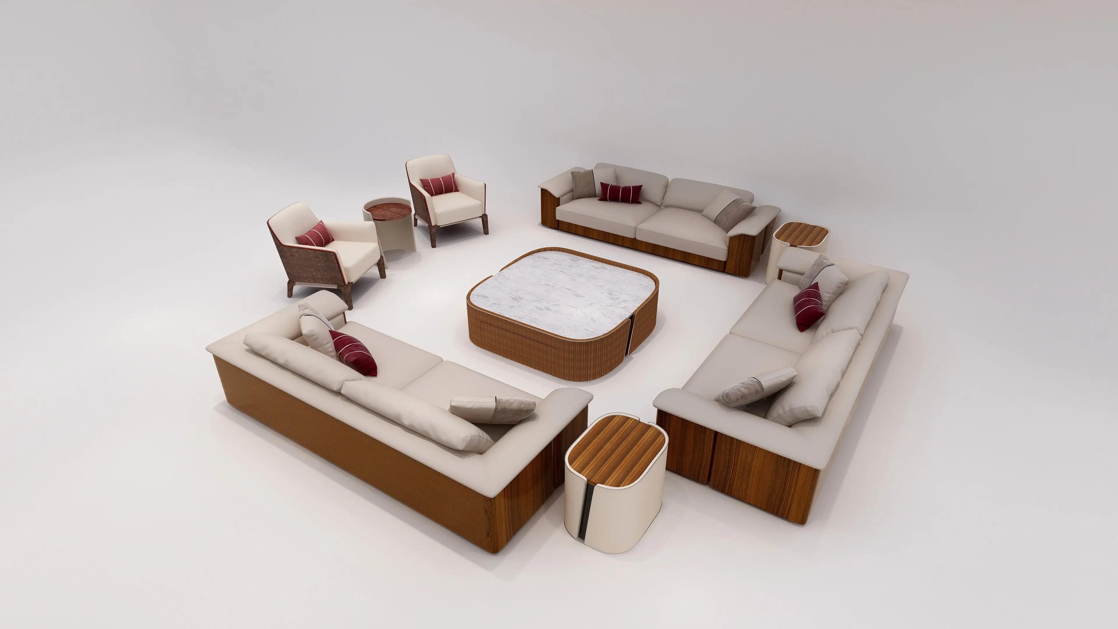 Wood Veneer Corner Table - Stylish and Functional Home Accent, W010H6C Bentley style Matlock Coffee And Side Table,Corner a few