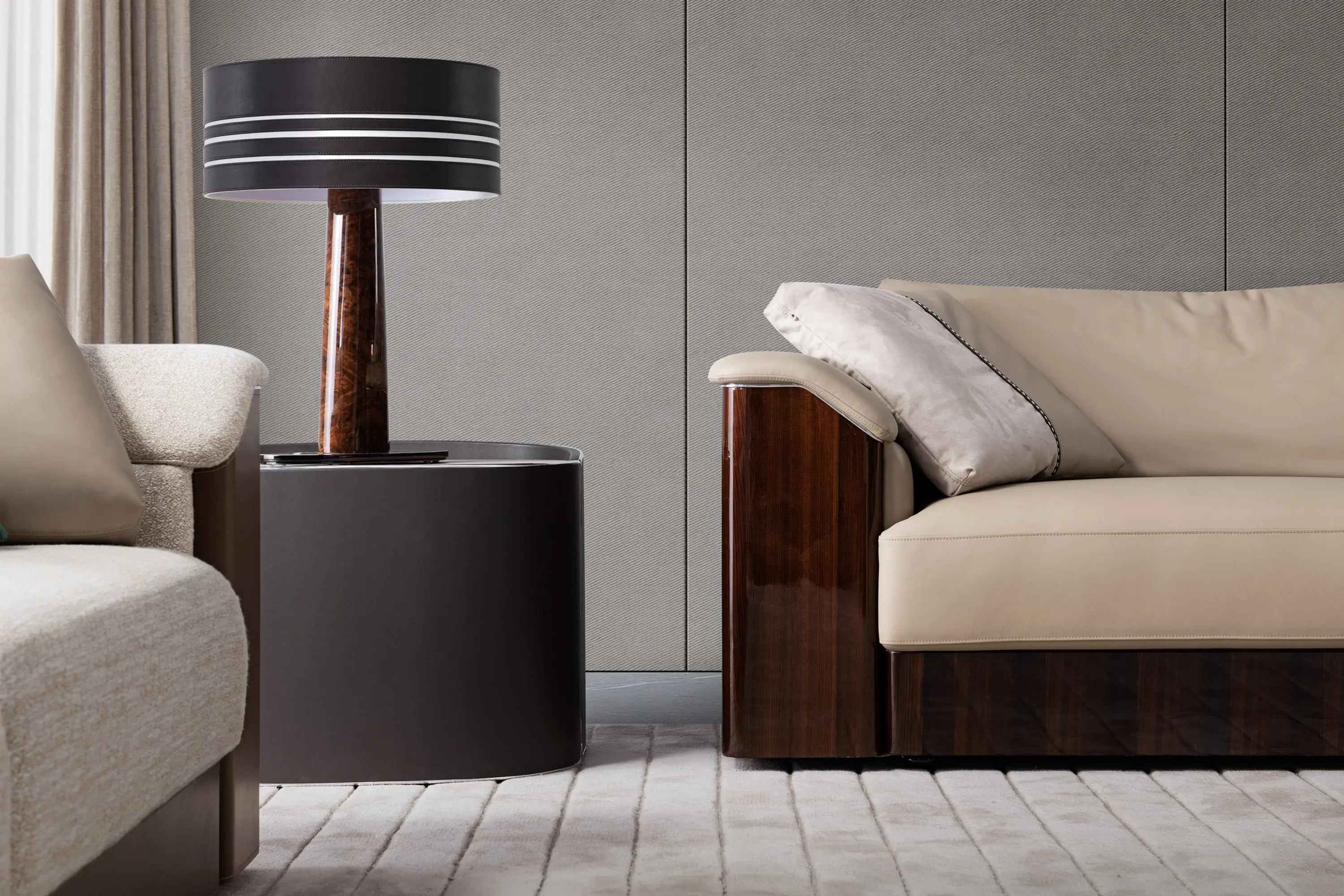 Wood Veneer Corner Table - Stylish and Functional Home Accent, W010H6C Bentley style Matlock Coffee And Side Table,Corner a few