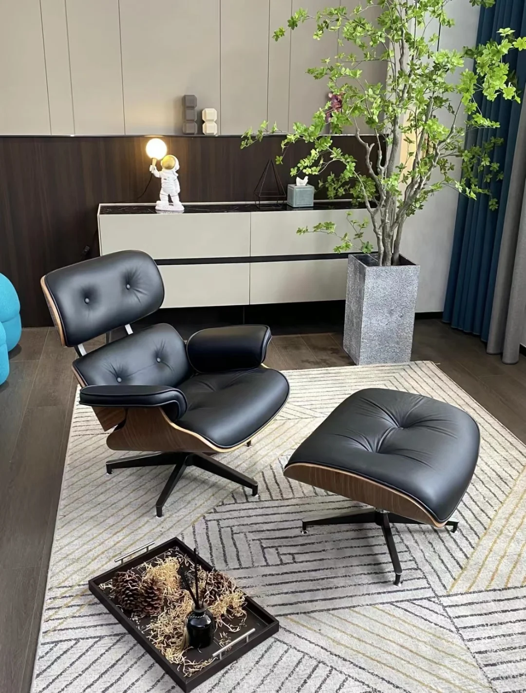 XXY-060   Eames Recliner  Leisure chair