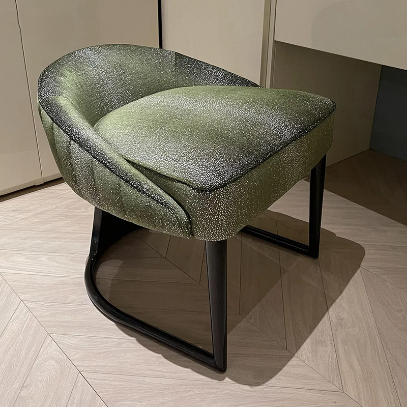 Modern Fabric Chair with lron Base W011B16 Bentley Modern Fabric Chair with Iron Base