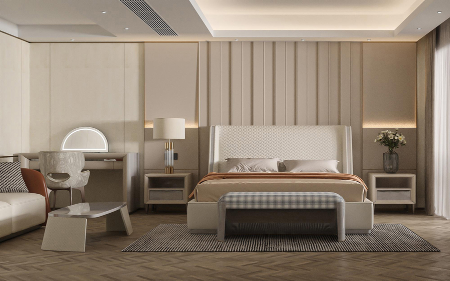 W Series villa room planning reference from the official project archive