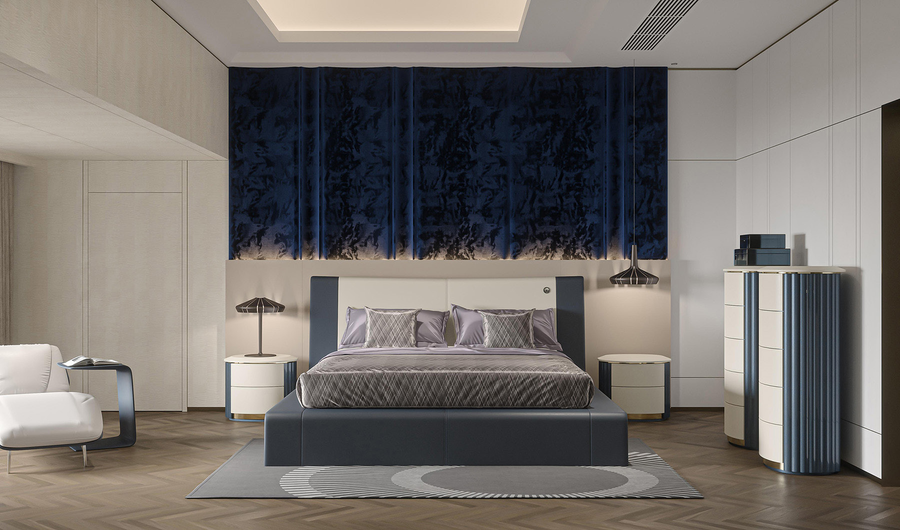 W Series villa finish and material reference from the official project archive