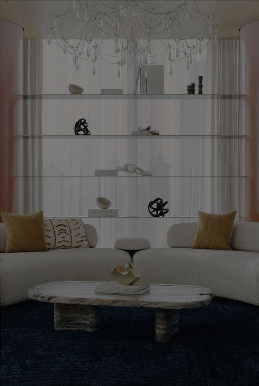 Finished villa furniture installation result