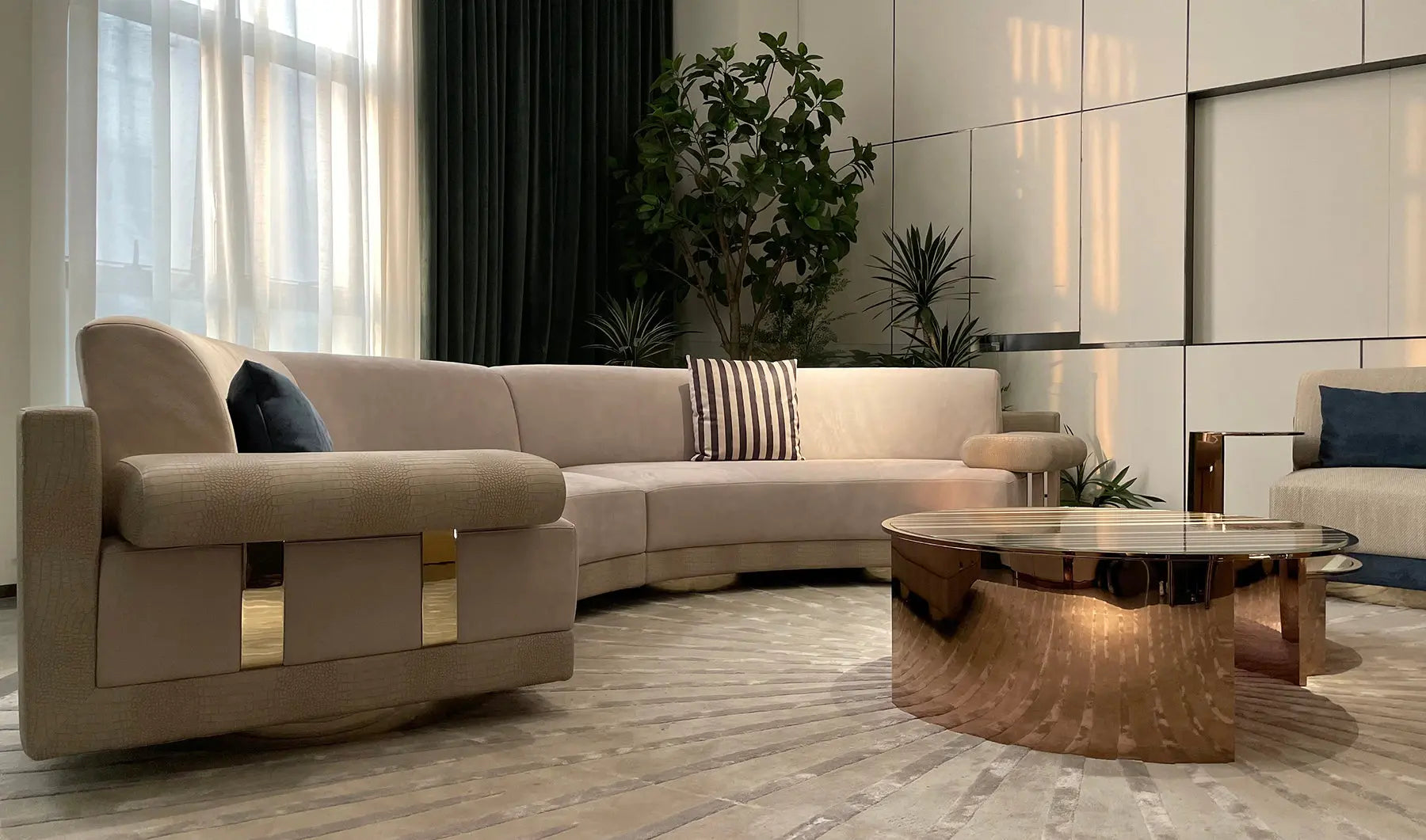 Contemporary Living Room Sofa: Comfort and Style Redefined WH306SF7B Right/left sofa B type W