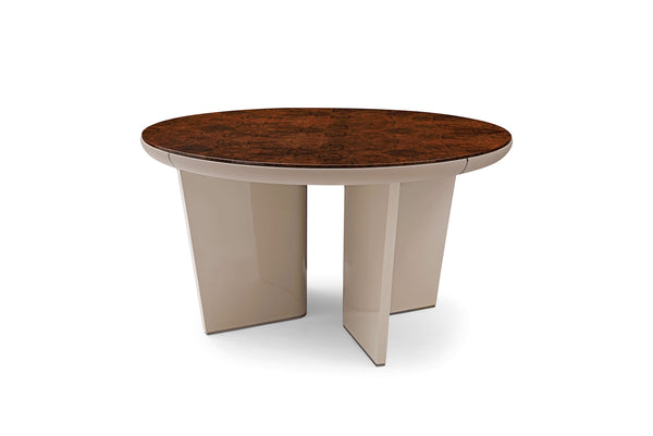 Luxury style modern minimalist marble round dining table W001D1B Bentley Dining Table