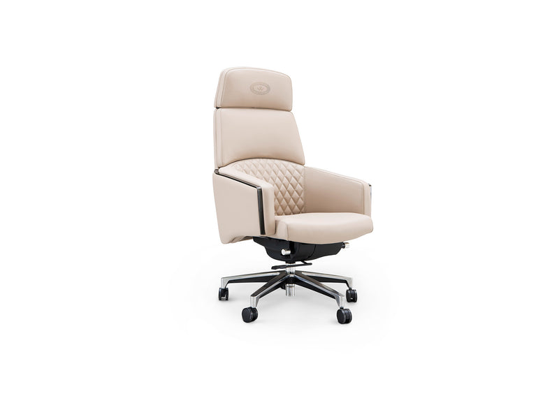 Luxury Modern Deluxe Design With Wheel Leather Home Office Chair W001S21 Bentley office chair boss chair