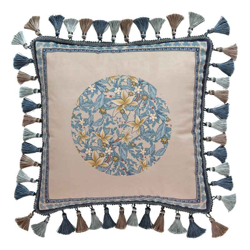 French Throw pillow cushion light luxury headrest car waist pillow