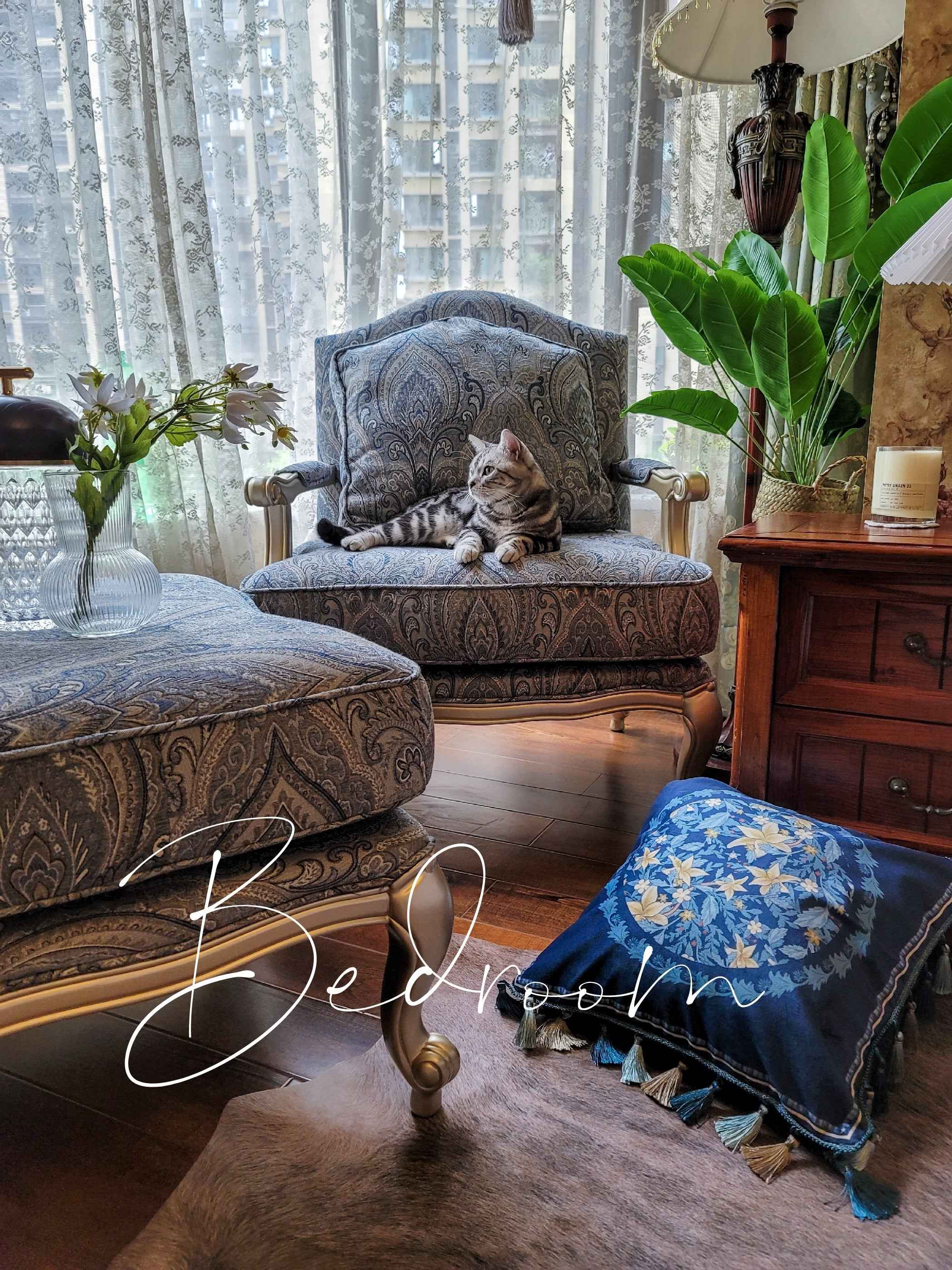 French Throw pillow cushion light luxury headrest car waist pillow