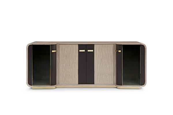 High Gloss Luxury Dining Room Furniture Sideboard W021D7 Bentley Wine Cabinet Sideboard chest of drawers