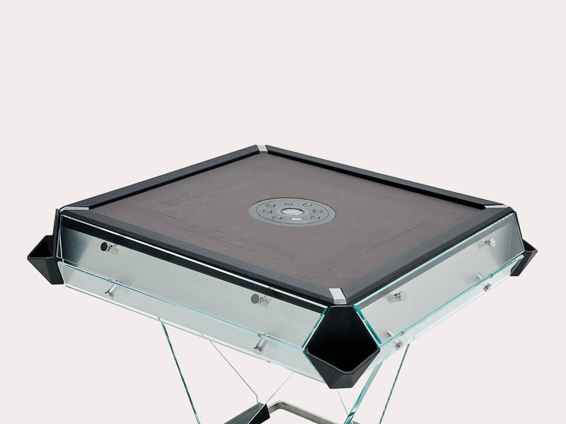 CRYSTAL GLASS  AUTOMATIC  MAHJONG TABLE Entertainment Furniture