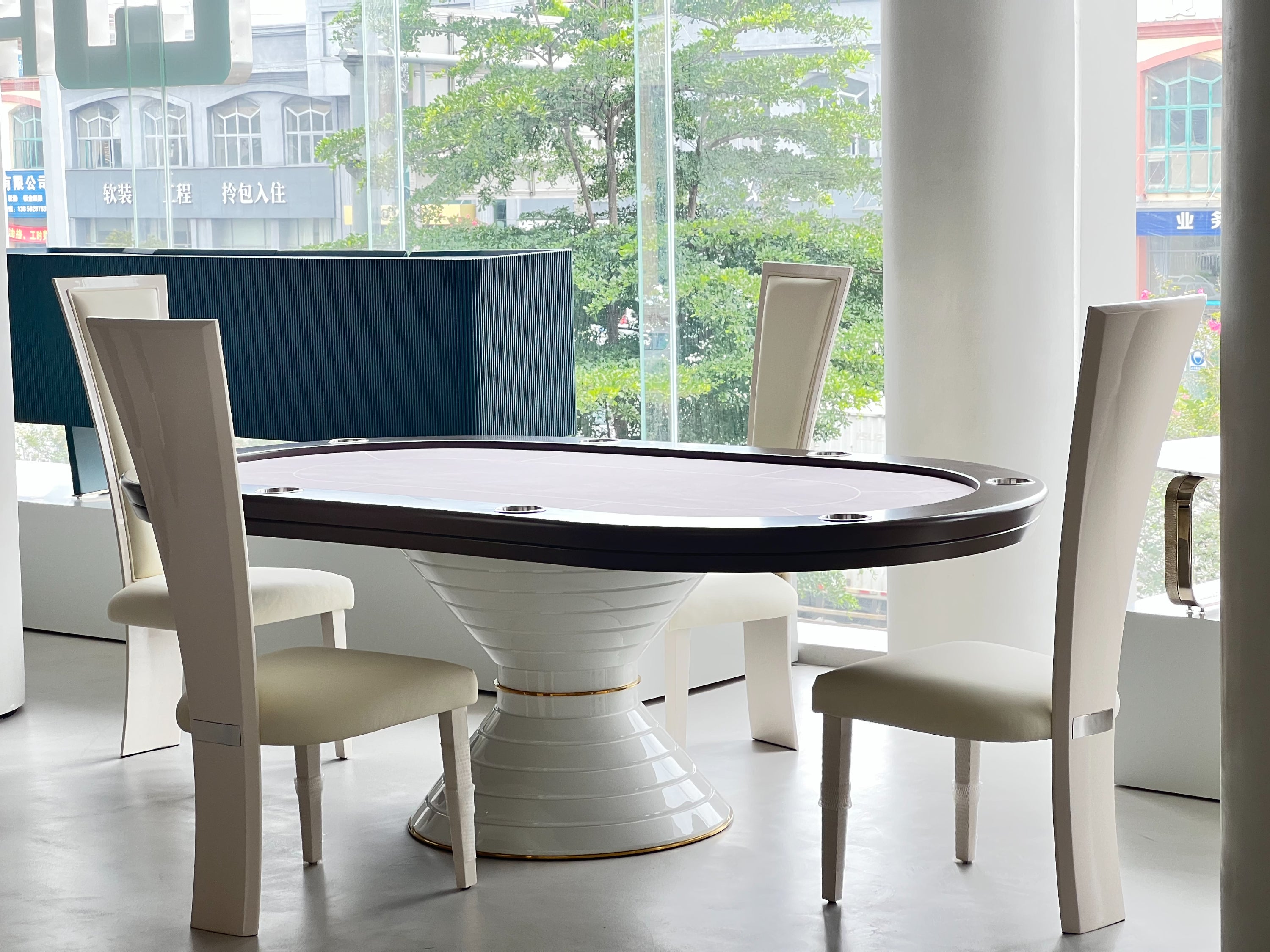 LIGHT LUXURY POKER TABLE Entertainment Furniture