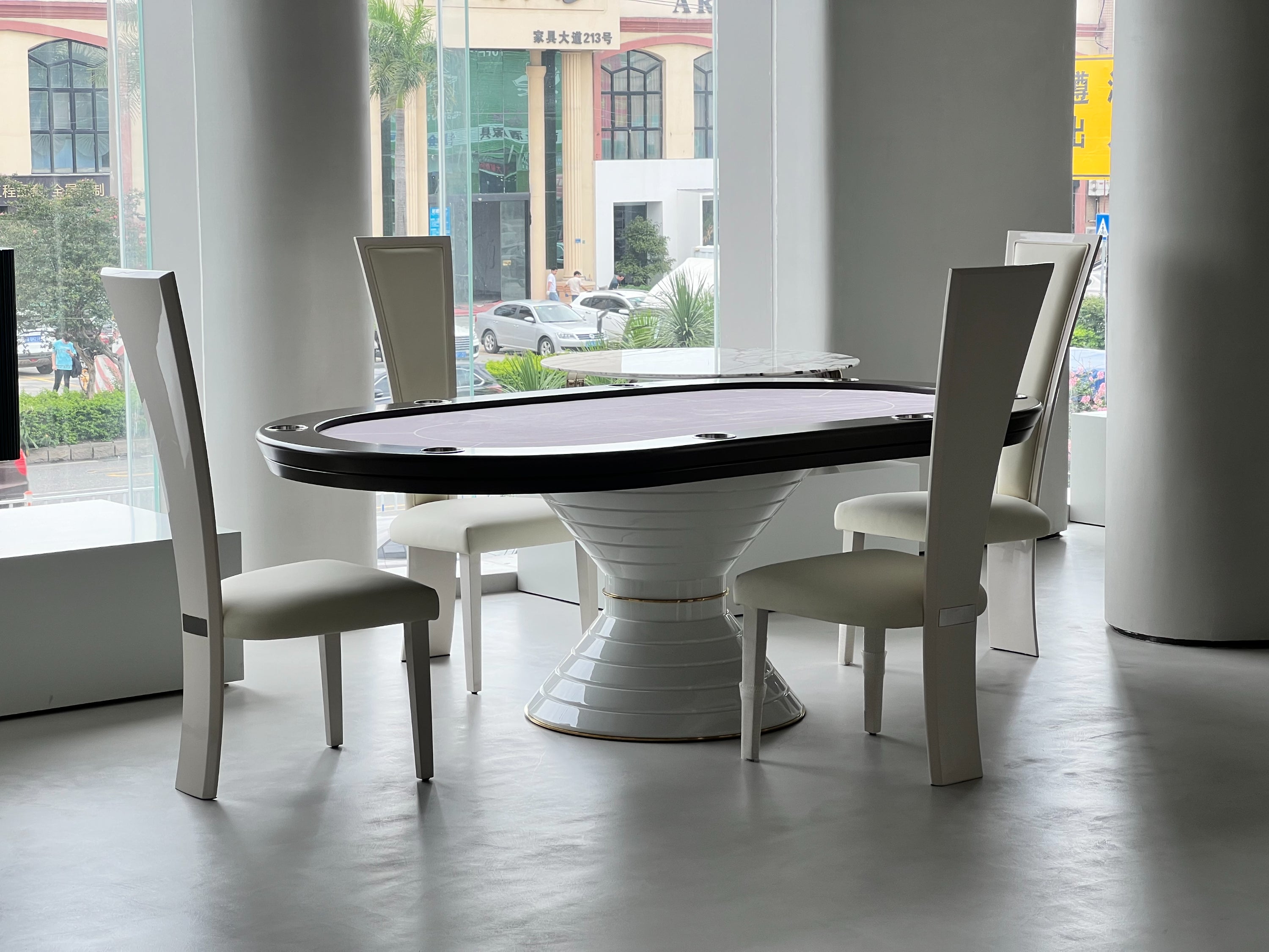 LIGHT LUXURY POKER TABLE Entertainment Furniture