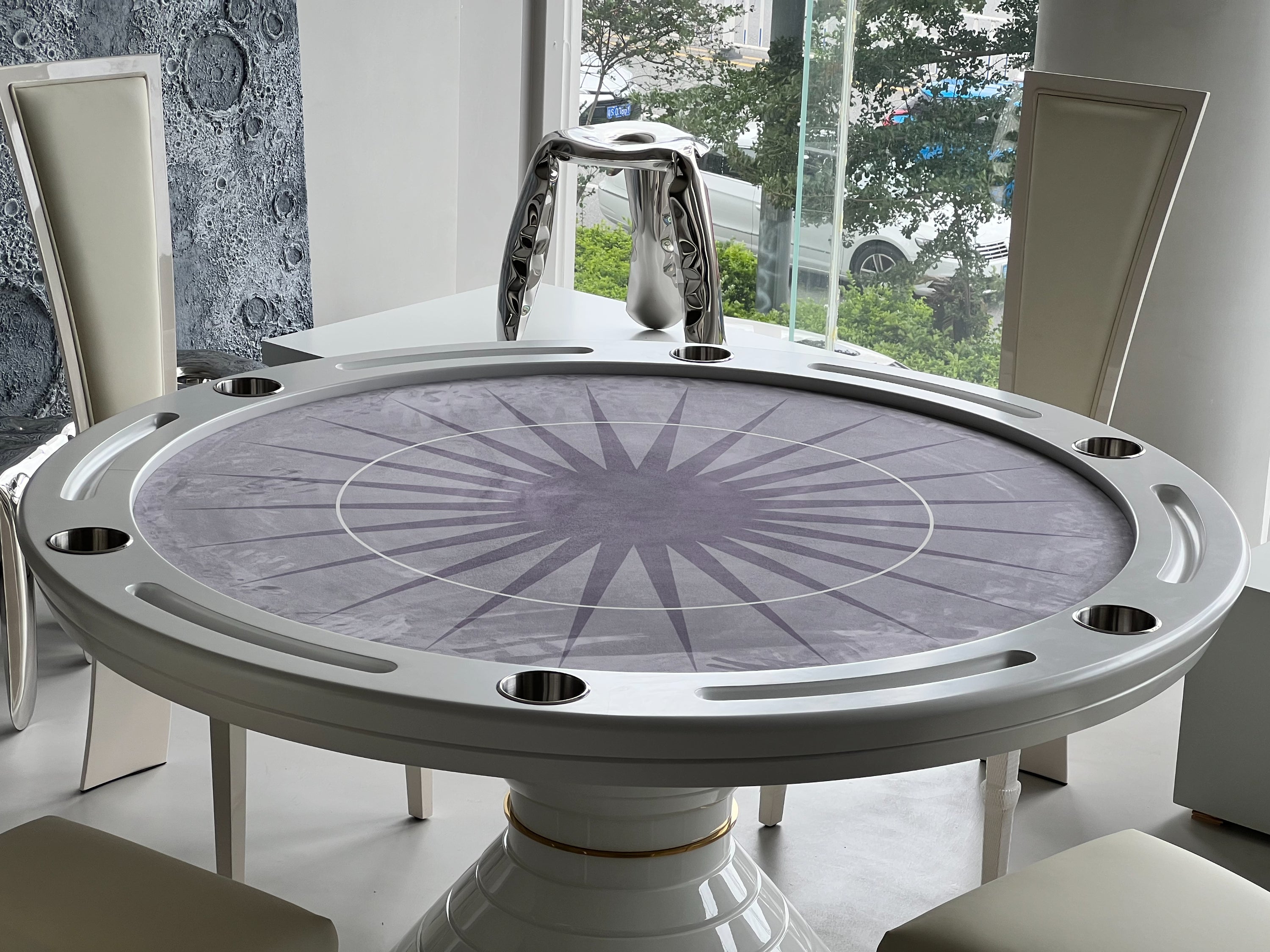 LIGHT LUXURY POKER TABLE Entertainment Furniture