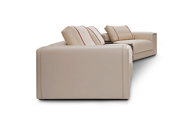 Elegant Three-Seater Sofa: Comfort and Style in One WH306SF3R/LA Right armrest three-seater sofa A type sofa