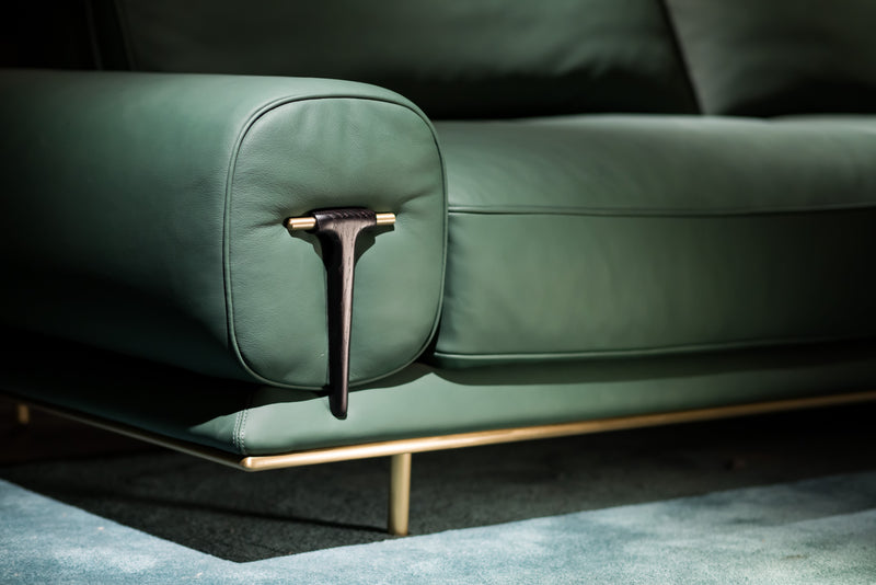 Italian Minimalist FA84 Full Leather Sofa VJ5-2011 sofa