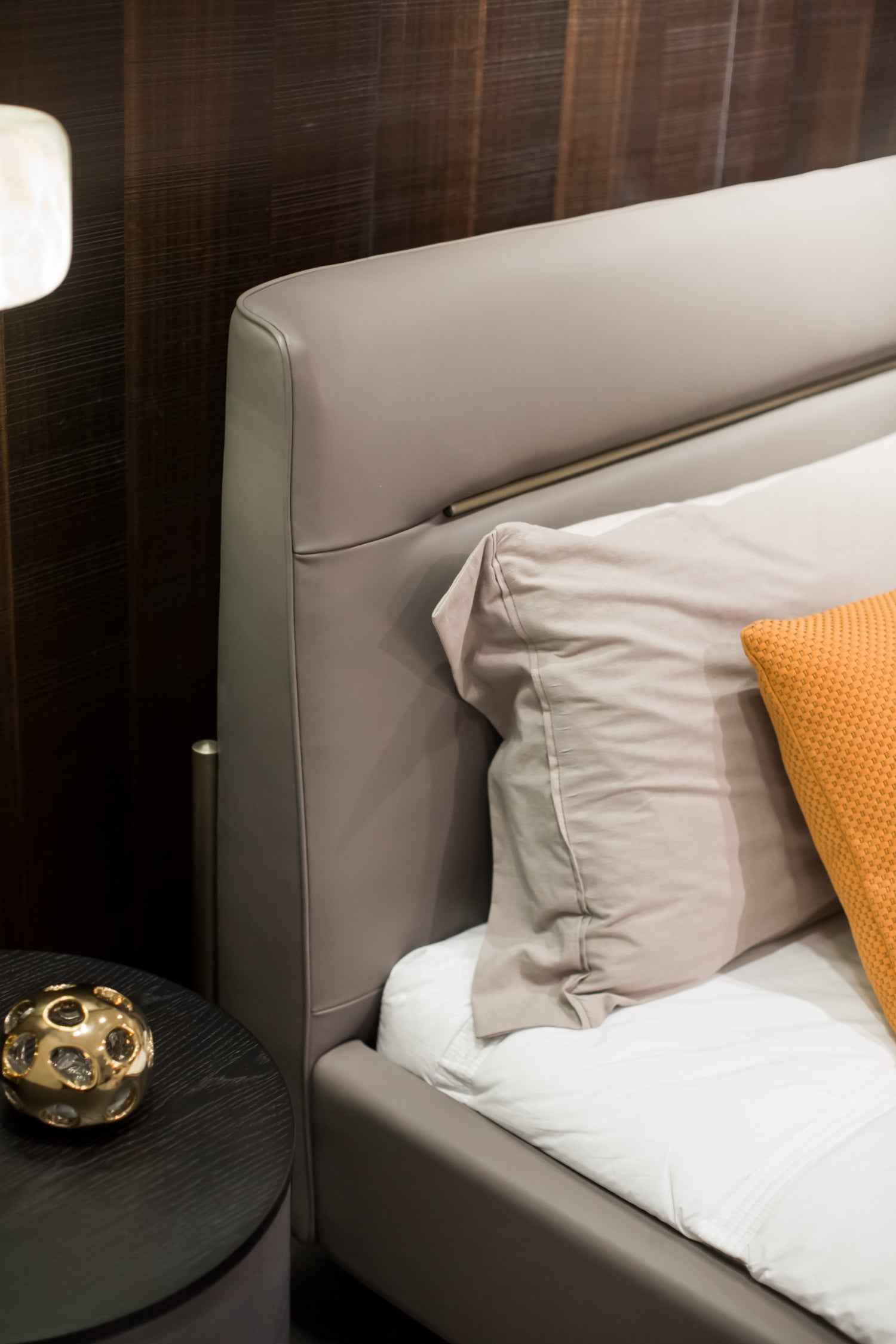 Premium Italian Minimalist A45 Full Leather Bed Set KB-VVCASA-BED-VX3-2018-1 Bed