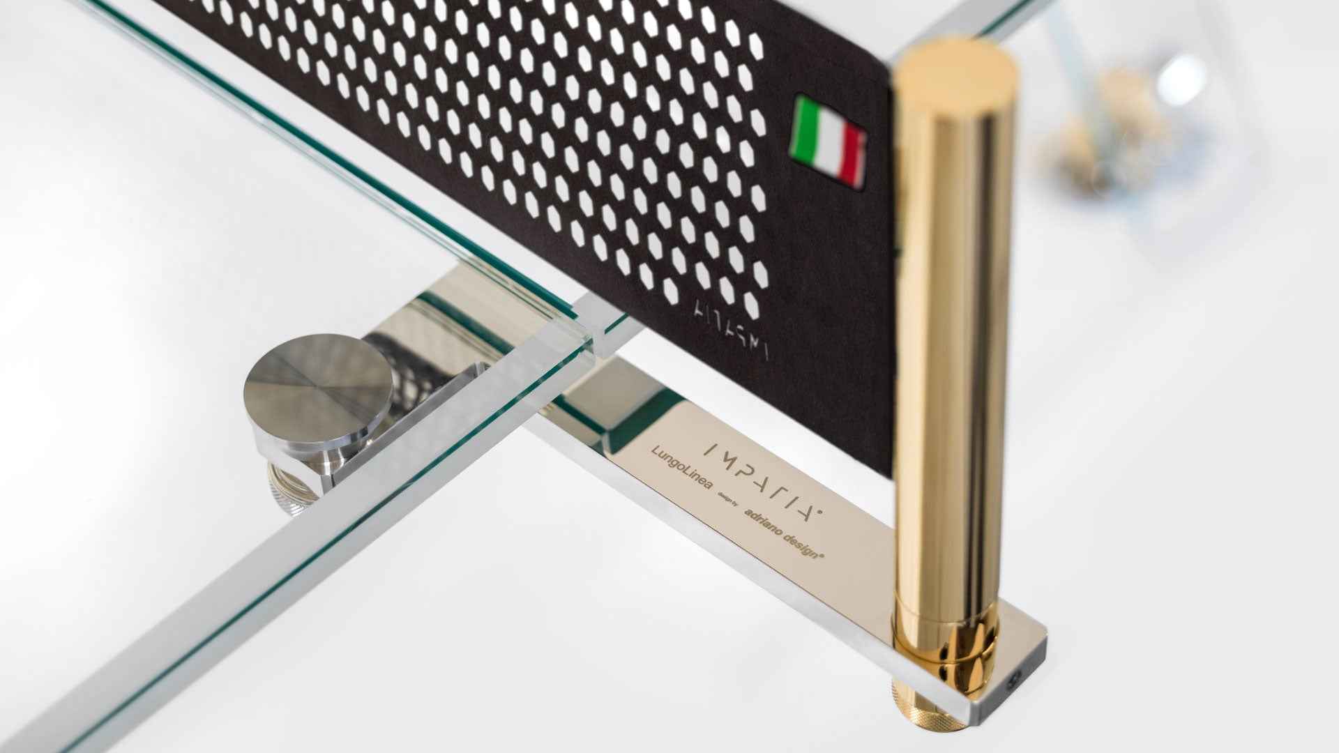 GLASS PING-PONG TABLE