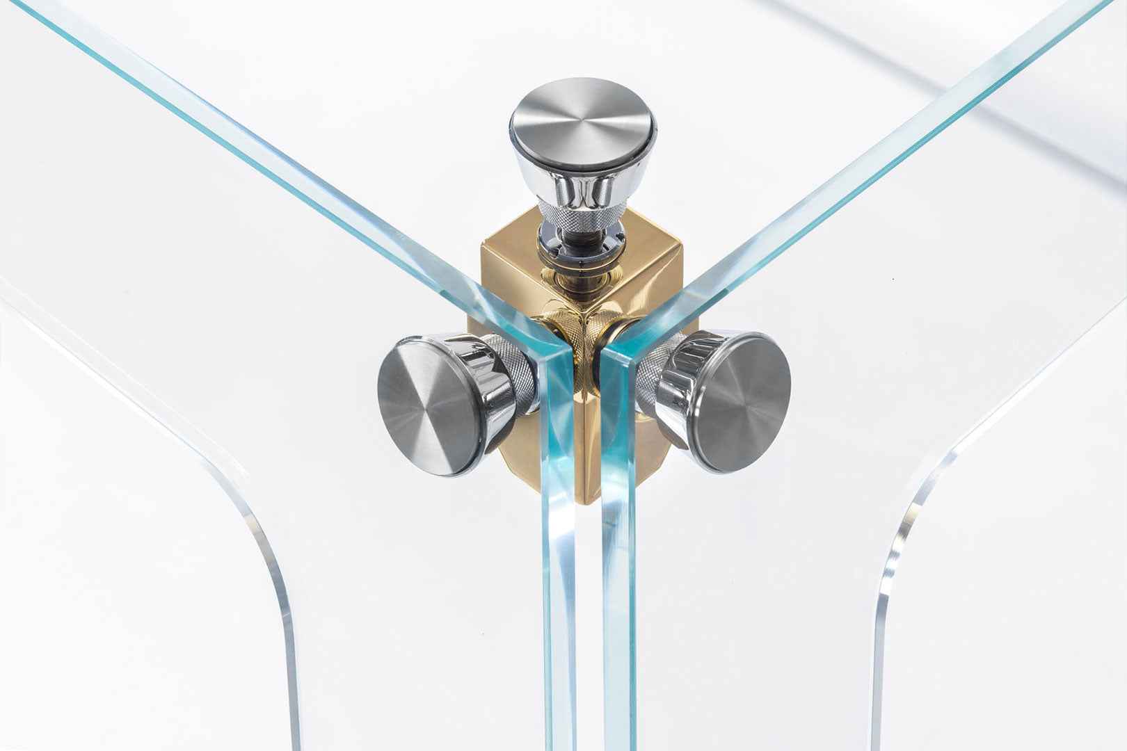 GLASS PING-PONG TABLE