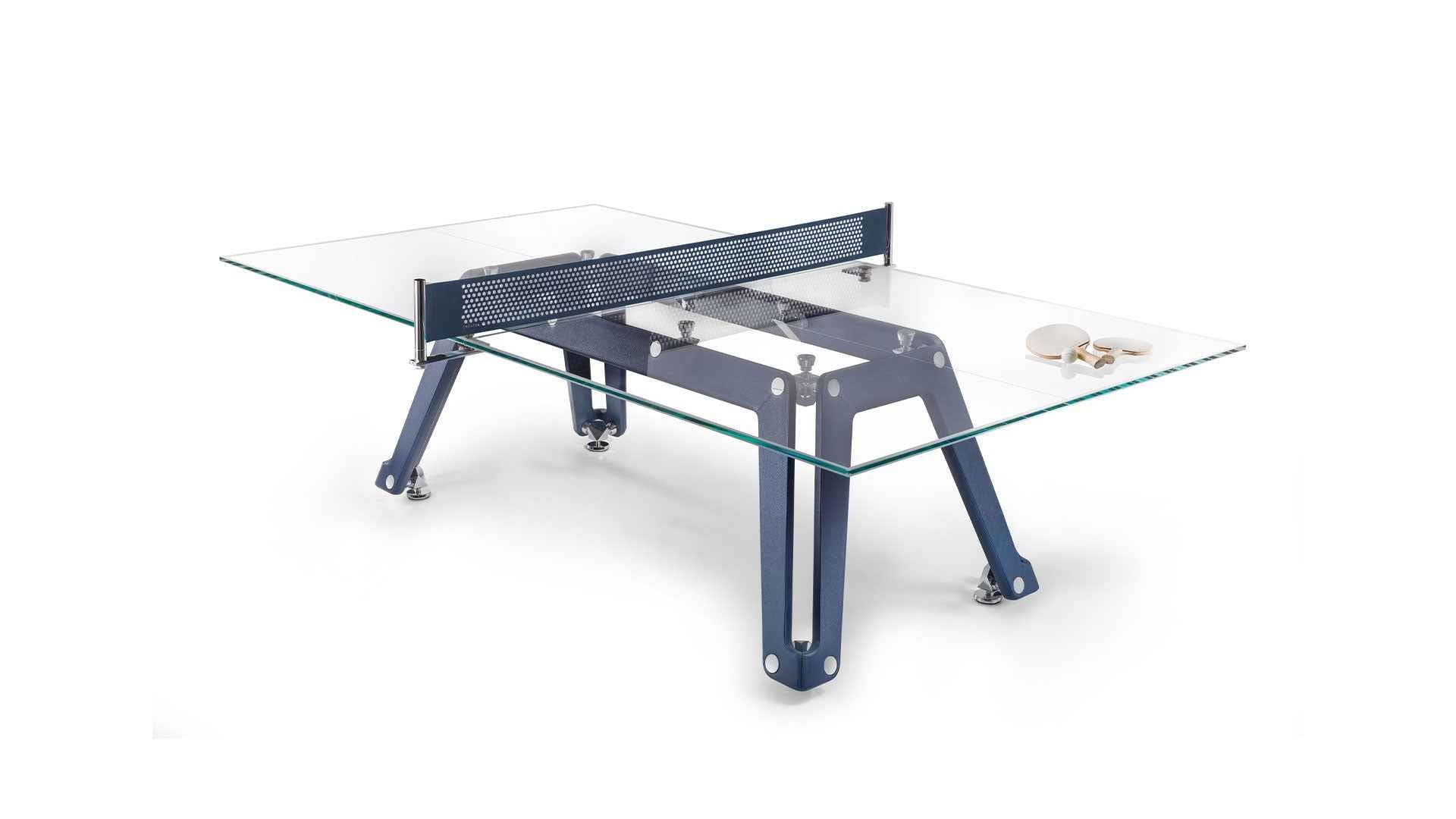 GLASS PING-PONG TABLE