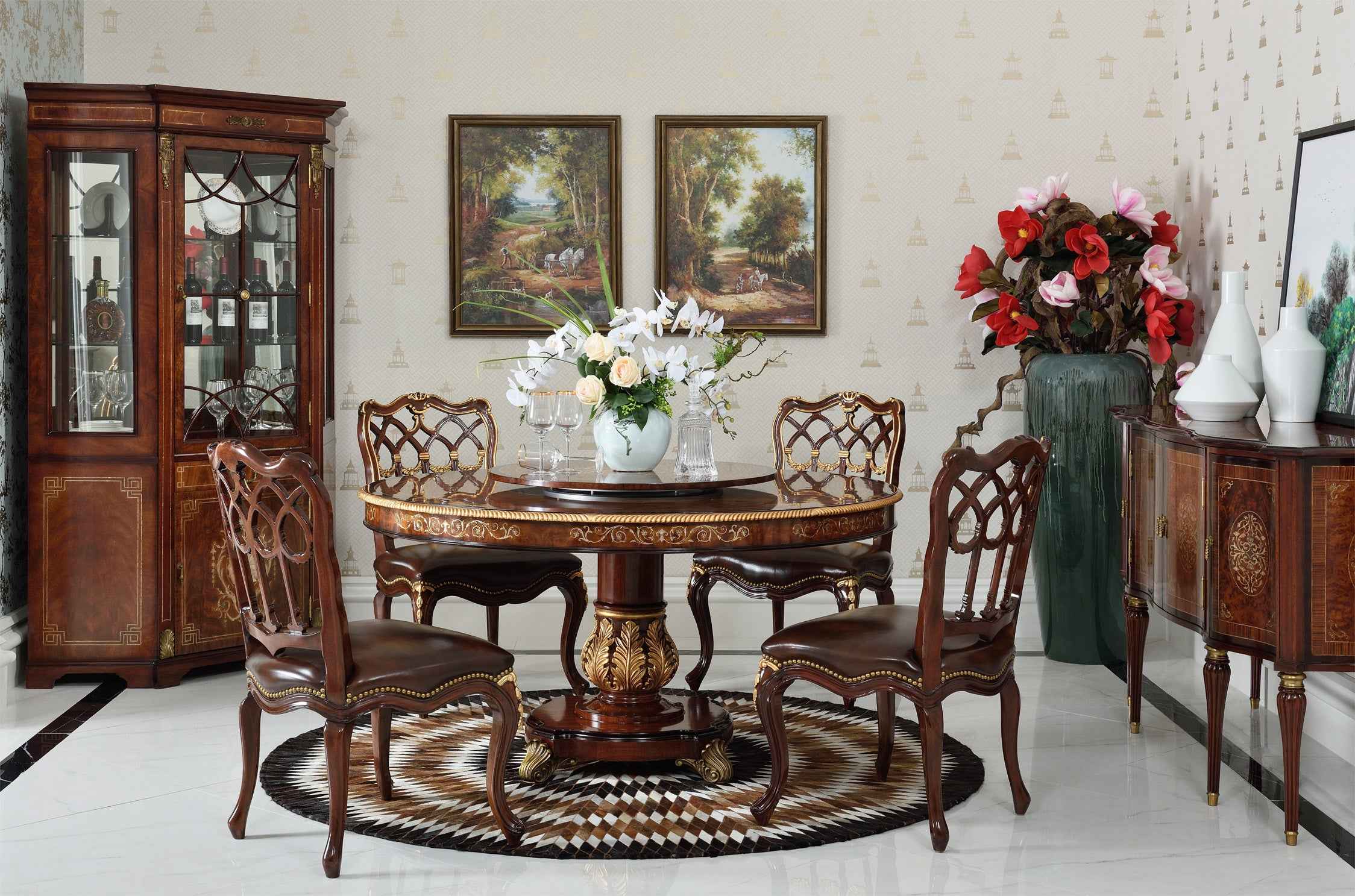 AI-499010 round dining table