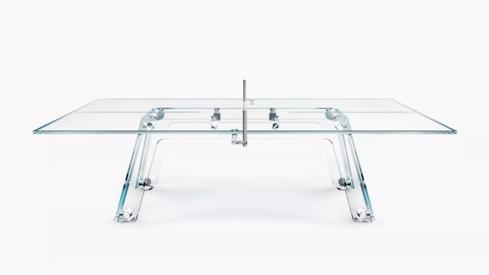 GLASS PING-PONG TABLE chiuchiufurniture