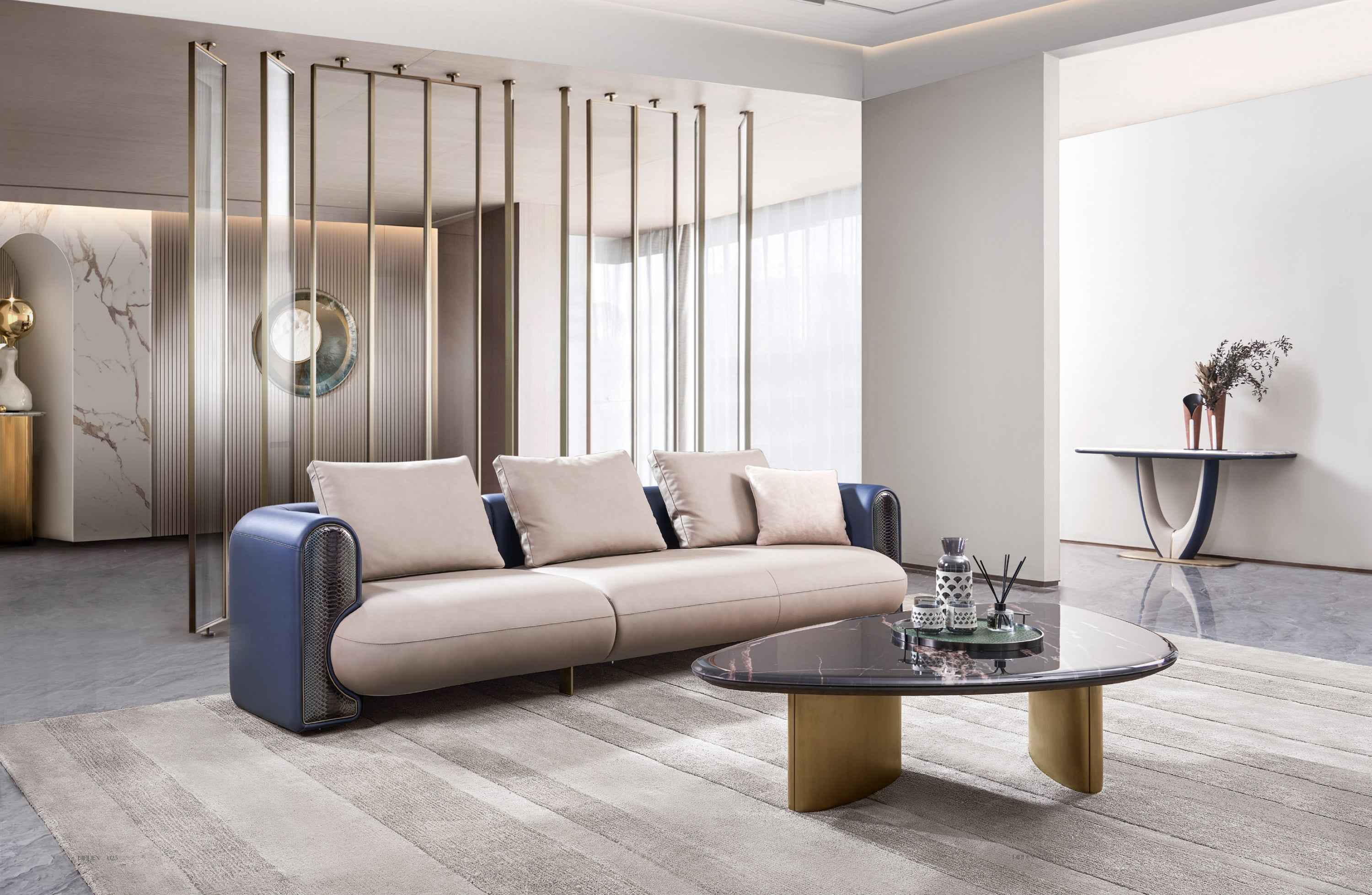 Modern Minimalist Irregular DC3-036-1 Coffee Table