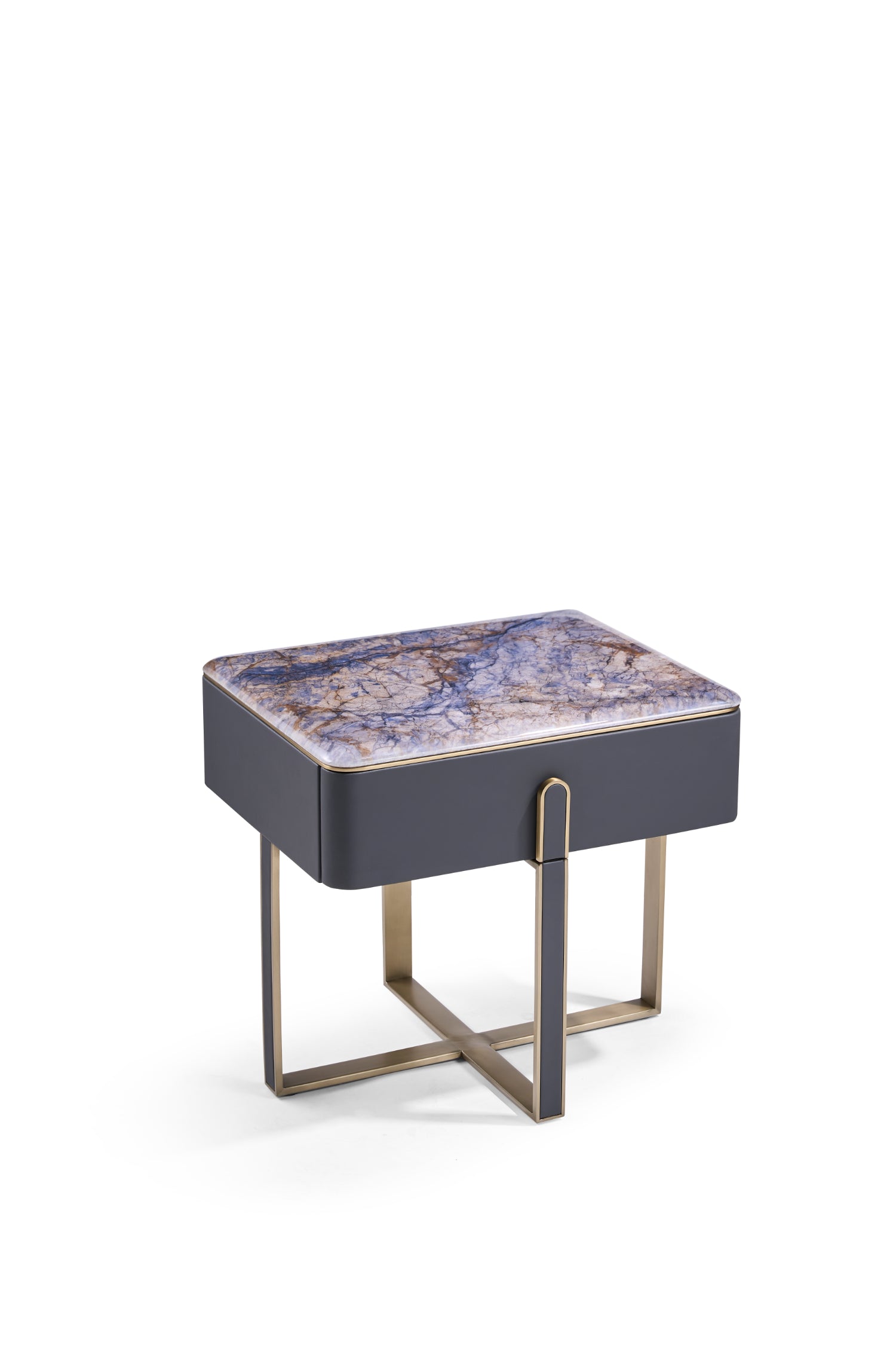 Italian minimalist nightstand DX3-057-2 bedside table