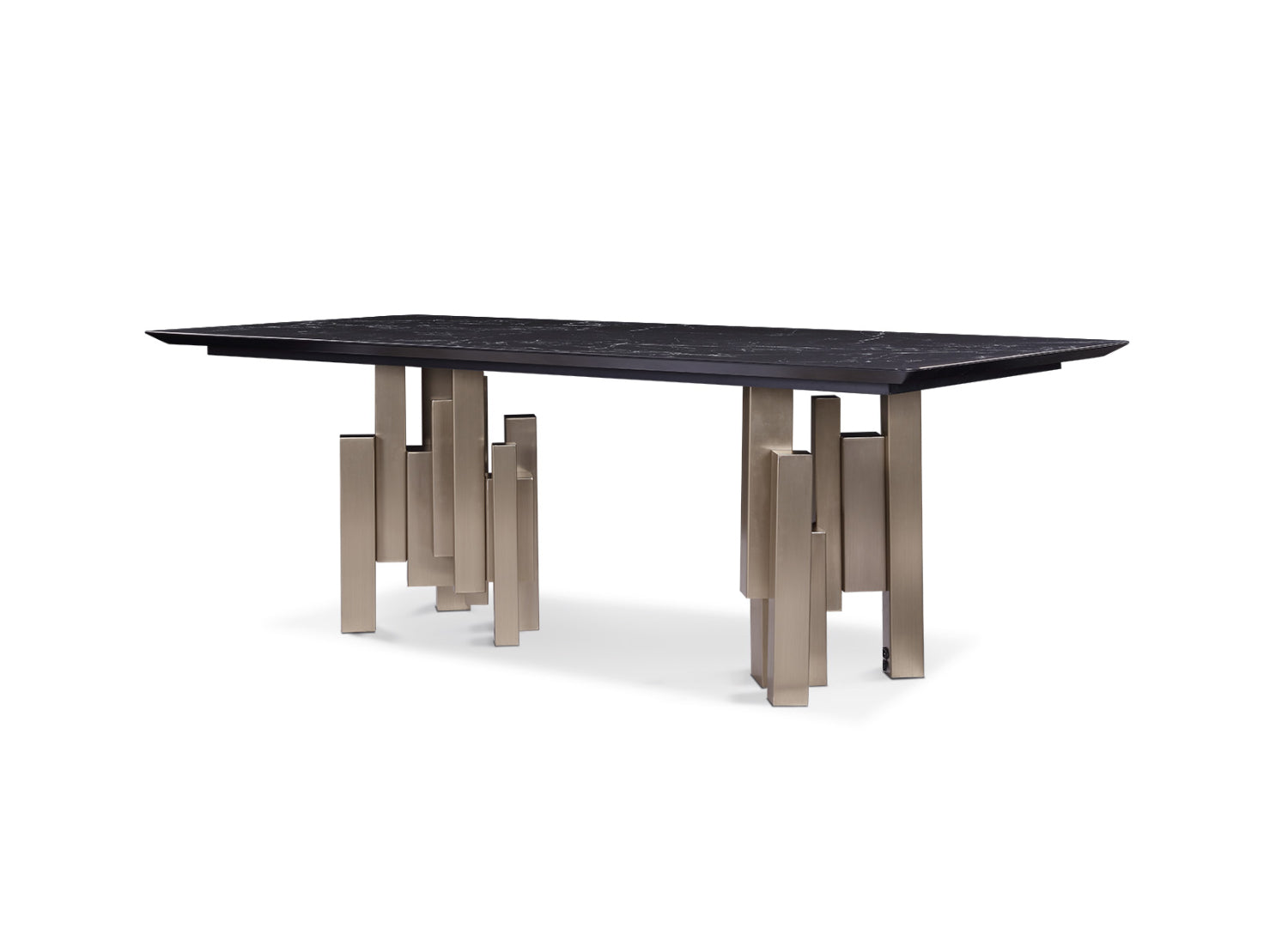 Italian minimalist style modern technology and classic design aesthetics can heat up the dining table HA-1911-2   Dining Table VV