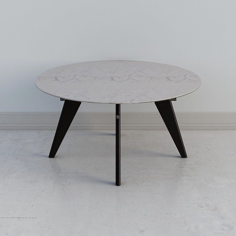 HA5-1676-7 Round dining table (four legs) VV