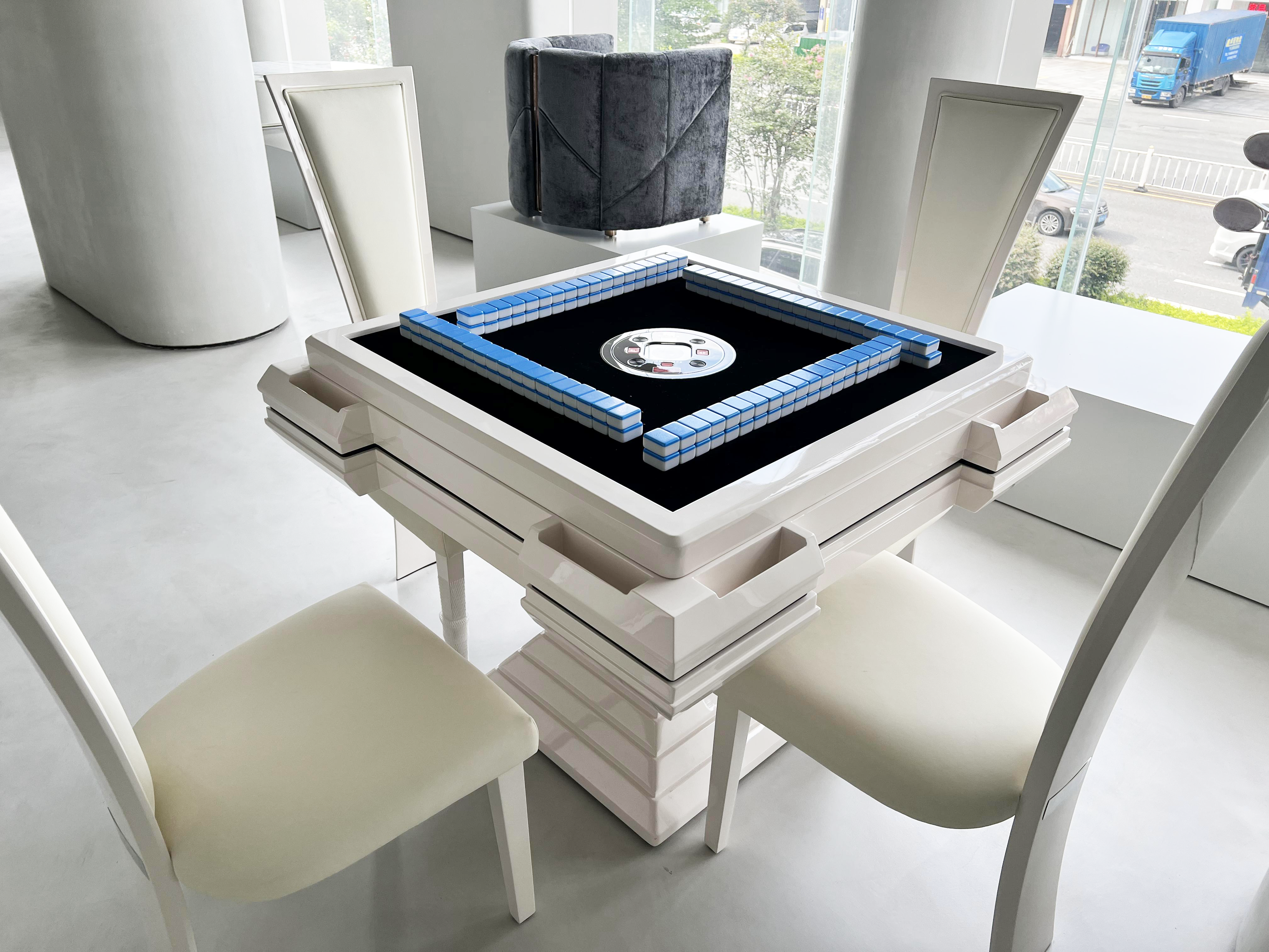 Mahjong table Supporting back chair Entertainment Furniture