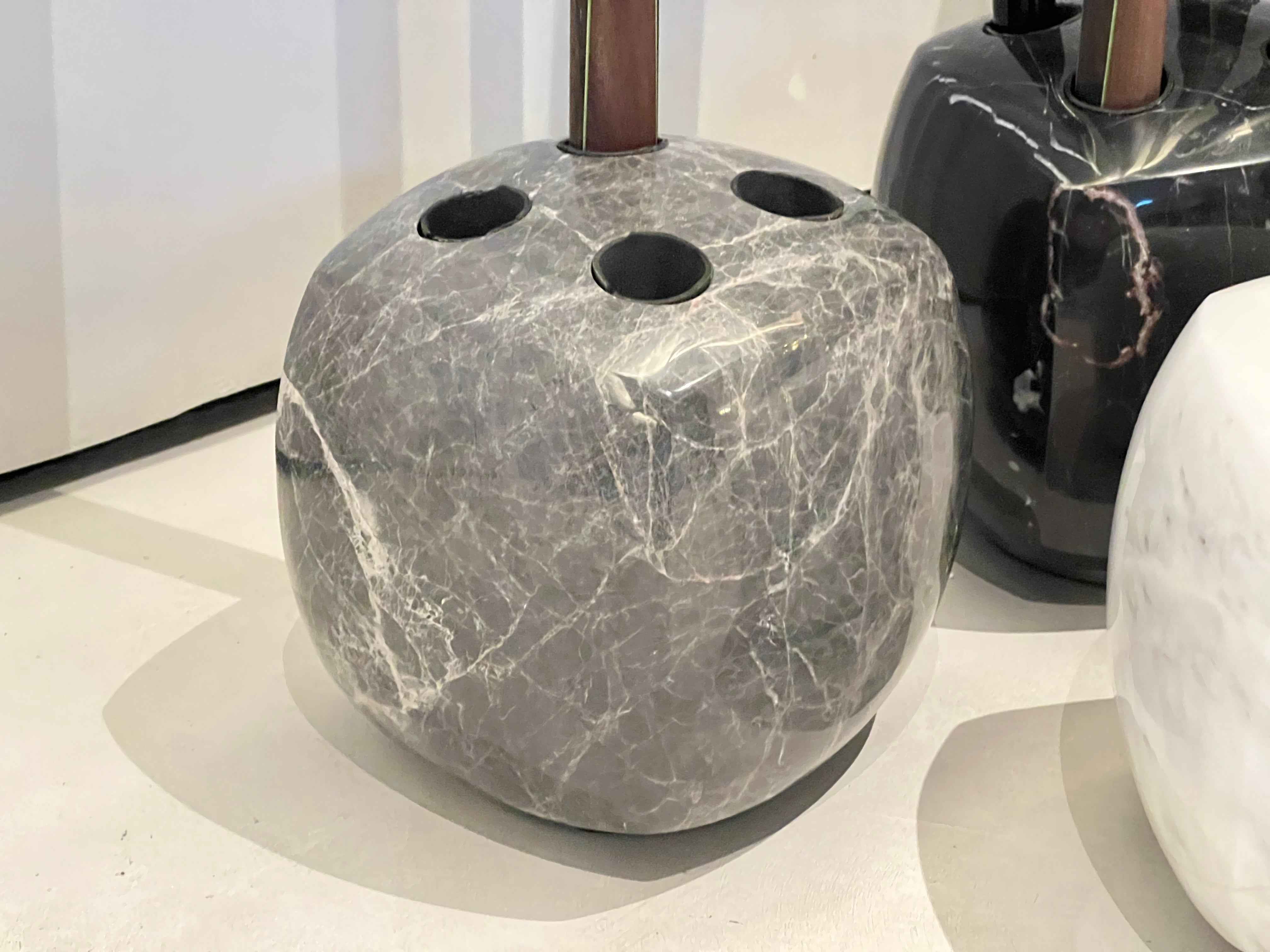 Insert rod raw stone pool table