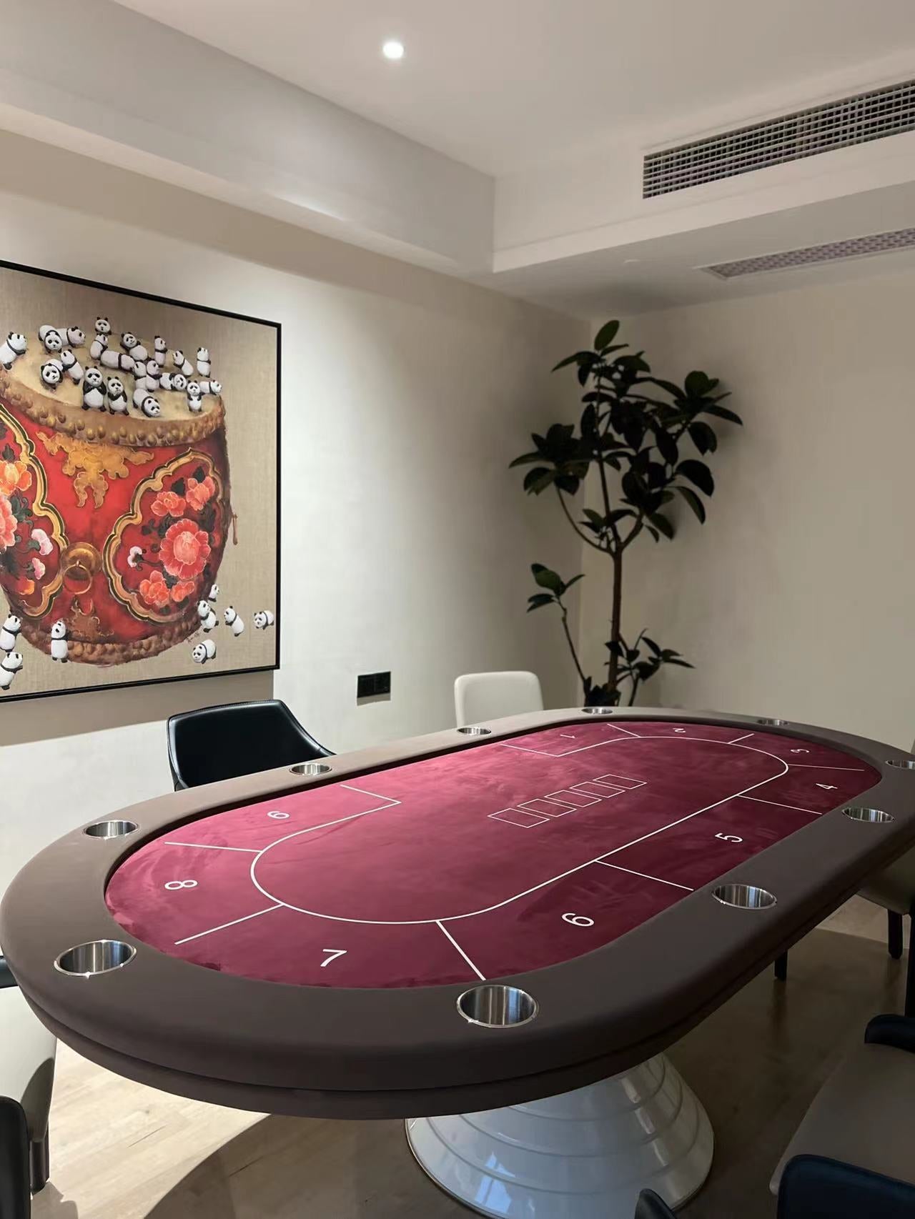 LIGHT LUXURY POKER TABLE Entertainment Furniture