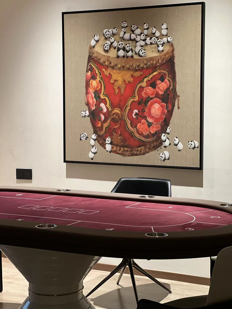 LIGHT LUXURY POKER TABLE Entertainment Furniture