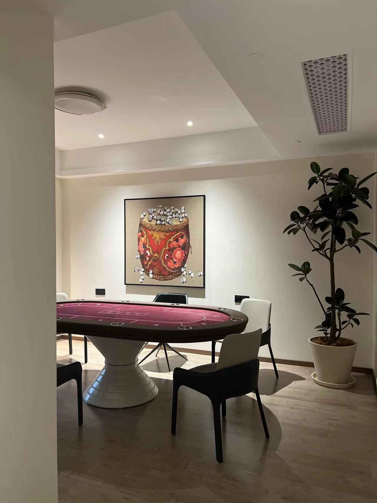 LIGHT LUXURY POKER TABLE