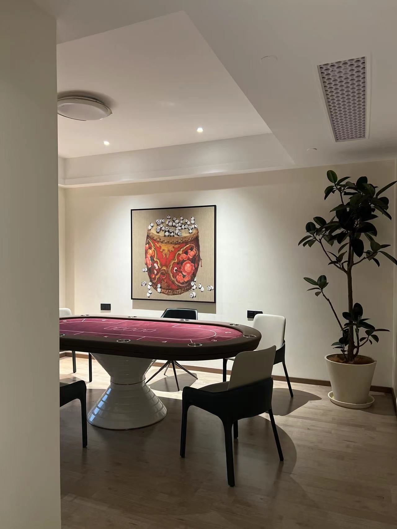 LIGHT LUXURY POKER TABLE Entertainment Furniture