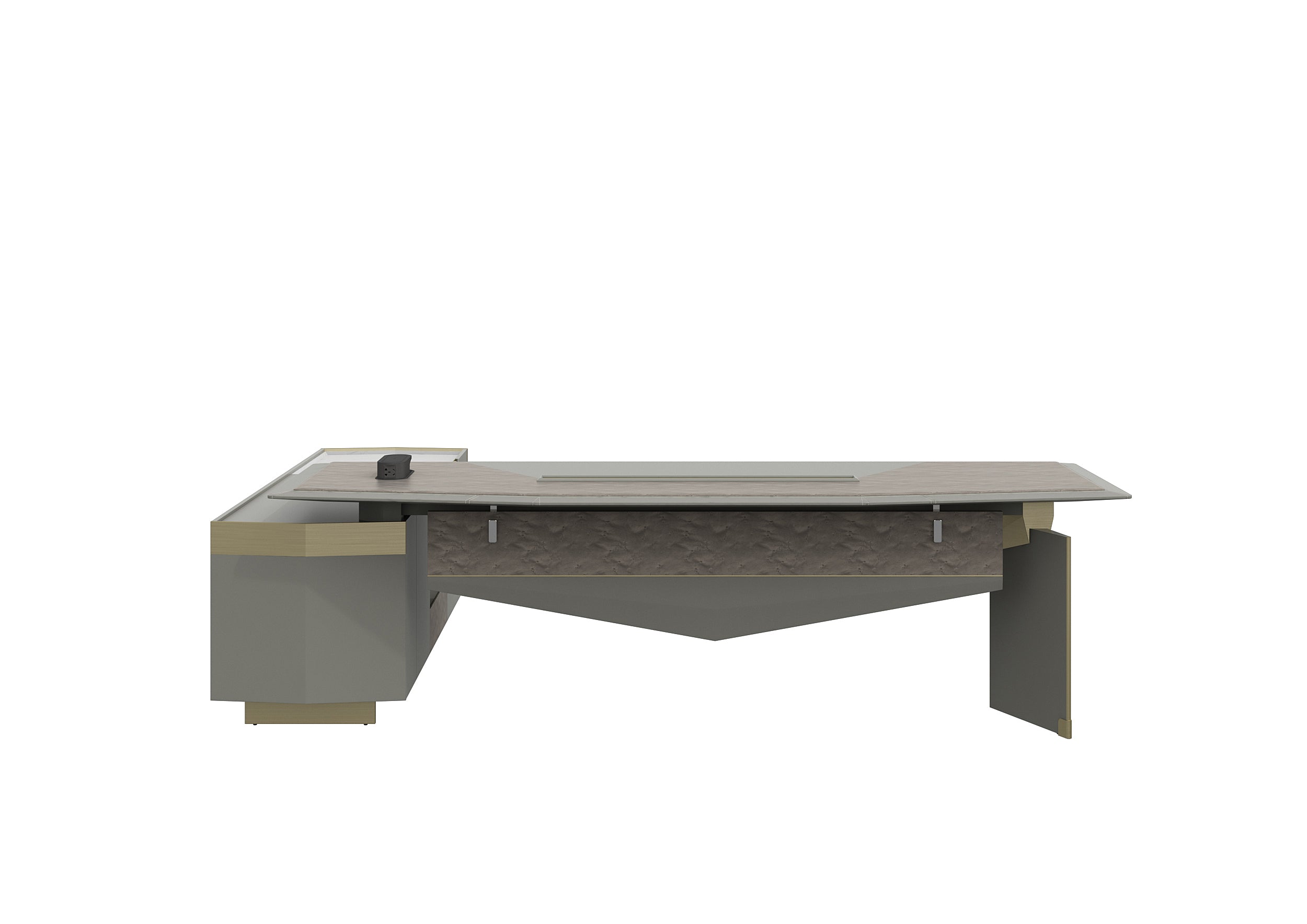 LY-001 President desk，Boss Table , Office Table JH