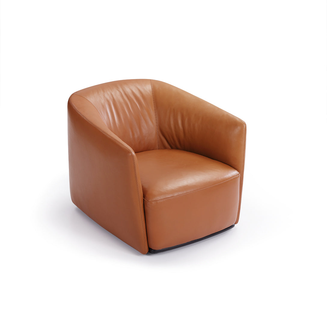 Italian minimalist A61 leather lounge chair VE5-1803 Lounge chair DD