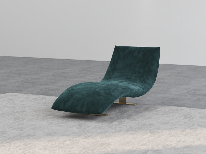 Luxury Italian minimalist all-leather lounge chair VE5-1911 Lounge chair
