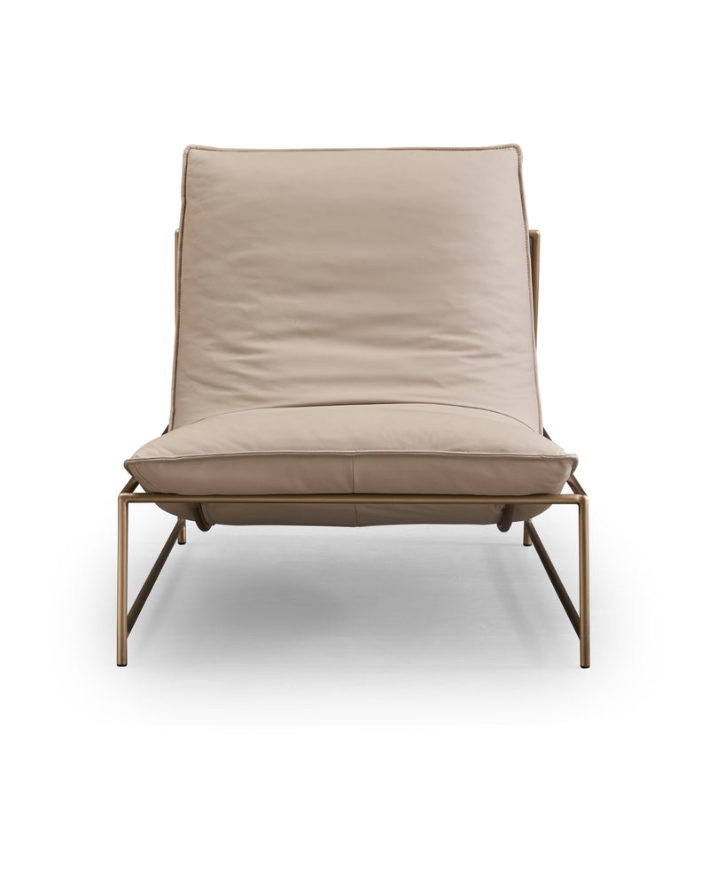 Italian minimalist style FA93 leather lounge chair VE5-2020 Lounge chair