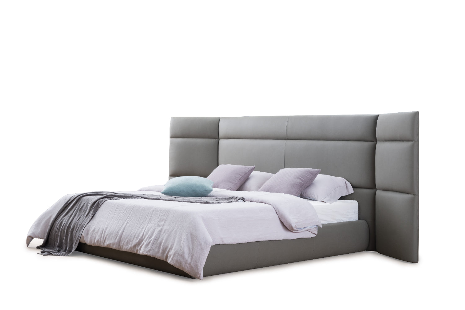 Italian minimalist style A60 full leather cover bed KB-VVCASA-BED-VX1-1802-1 Bed DD