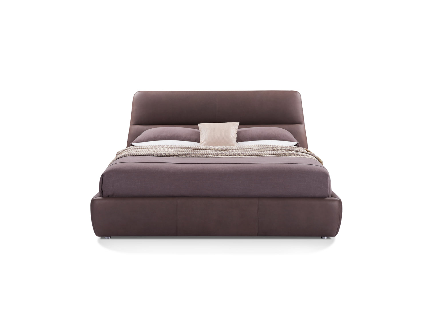 Italian minimalist style A45 full leather cover bed KB-VVCASA-BED-VX3-1905-1 Bed DD