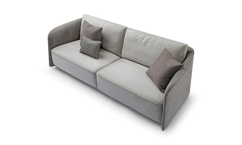 Bentley  Luxury modern interior living room furniture leather single sofa chair W003SF1B Sofa